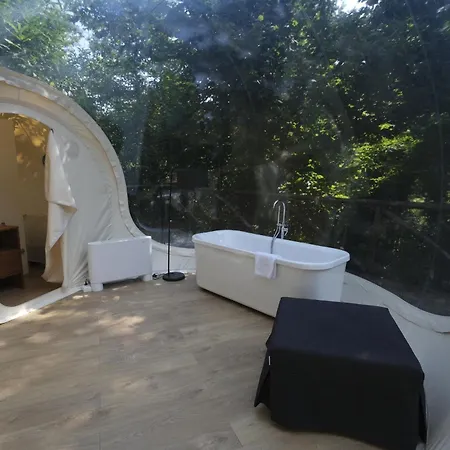 La Luna Sul Bosco Bubble 럭셔리텐트 Camporgiano