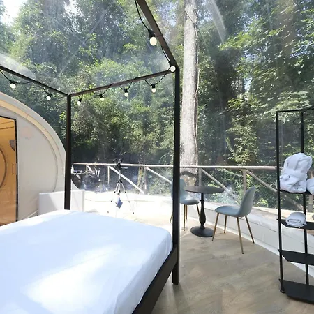 럭셔리텐트 La Luna Sul Bosco Bubble *