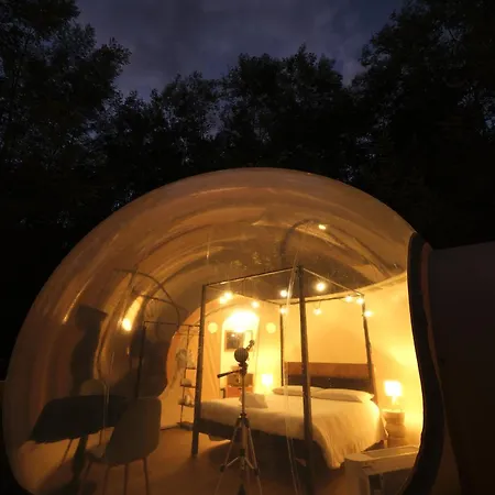 럭셔리텐트 La Luna Sul Bosco Bubble *